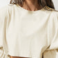 Athletic Round Neck Long Sleeve Top