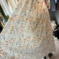 REINAREA 2025 Women’s Midi Dress - Boho Floral Criss Cross Halter Sleeveless Sundress - Luxurious Custom Design with Flowing Lightweight Fabric