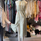 REINAREA High - End Custom Boho Dress for Women: Sleeveless Halter Neck, Backless Floral Midi with Ruffled Hem and High - Elastic Waist
