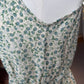 REINAREA High - End Custom Boho Dress for Women: Sleeveless Halter Neck, Backless Floral Midi with Ruffled Hem and High - Elastic Waist