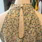 REINAREA High - End Custom Boho Dress for Women: Sleeveless Halter Neck, Backless Floral Midi with Ruffled Hem and High - Elastic Waist