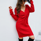 Valentine‘s Bow Convertible Sweater Dress