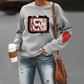 Casual Long Sleeve Loose Sweatshirt