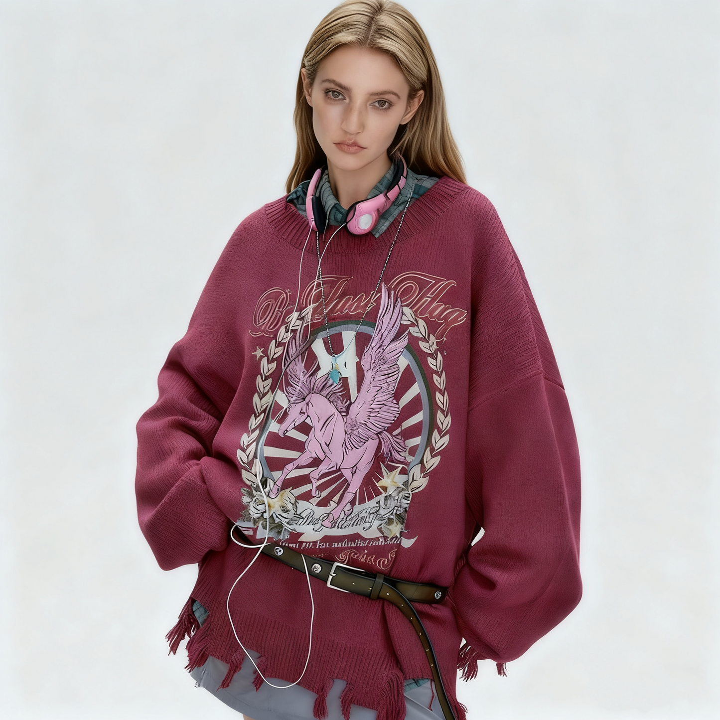 REINAREA Autumn & Winter Retro Knit Sweater Couple Outfits【012】