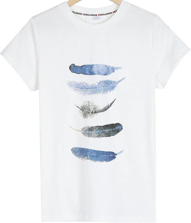 Freedom Feather Short Sleeve T-Shirt