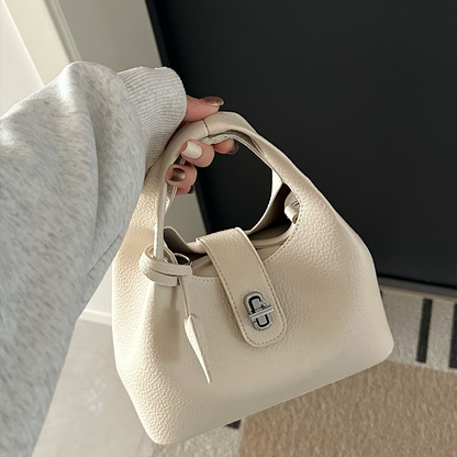 REINAREA Women's Commuter Bucket Bag - Lock Handheld Crossbody Mother and Baby Bag