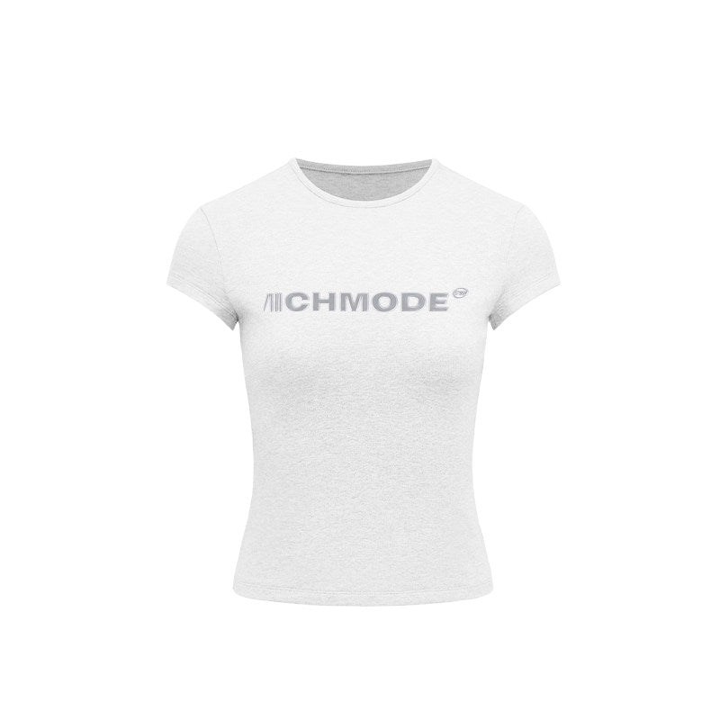 REINAREA New Spring & Summer Slim Fit Shoulder Short Sleeve T-shirt, Women's Crop Top