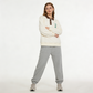 REINAREA Cute Cartoon Character Print Polo Sweatshirt Long-Sleeve Casual Pullover Top Hoodies