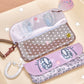 REINAREA Women’s Spice Girl Style Eyewear Case, Anime Pencil Bag & Compact Sunglasses Pouch【068】