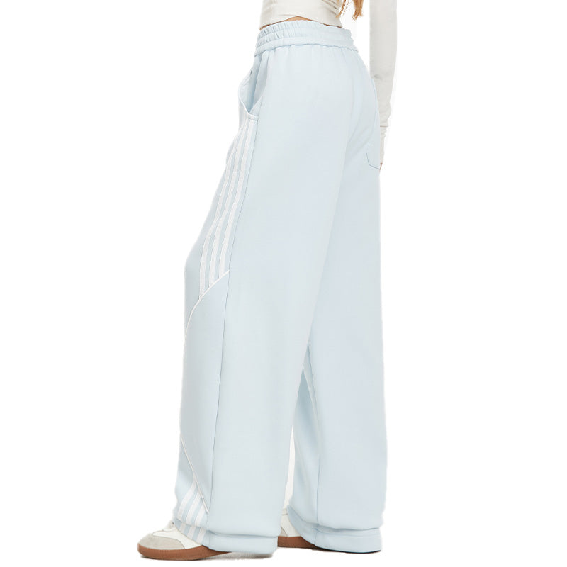 REINAREA Women’s Trendy Sweatpants - Loose Straight-Leg American-Style Sports Pants