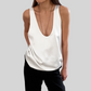 REINAREA New Spring Summer Women's Loose Crew Neck Sleeveless Solid Color Vest