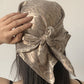 REINAREA Python-Print Small Square Scarf for Women Headwrap & Midi Skirt Decor Accessory【055】