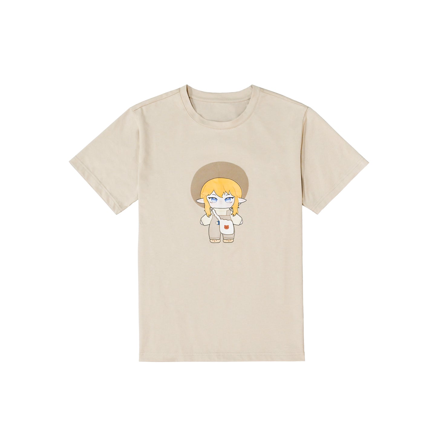 REINAREA Cute Doll Print Cotton Short-Sleeve T-Shirt Women’s Summer Casual Top