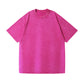 REINAREA Washed & Vintage Heavyweight 230g Cotton T-Shirt Loose Oversized Garment Washed Tee【096】