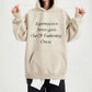 REINAREA Unisex American Retro Letter-Print Hooded Sweatshirt - Loose Casual Pullover Top