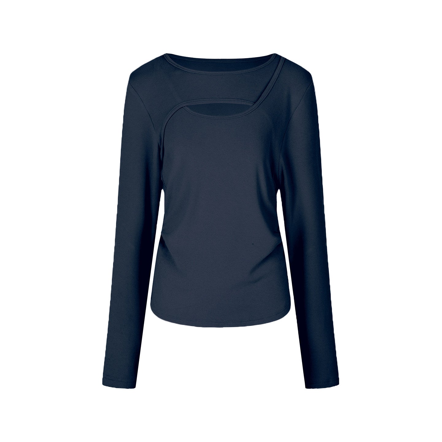 REINAREA Women’s Layering Top - Fall Winter Long Sleeve T-Shirt, Oversized Plus Size Top【108】
