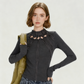 REINAREA Women’s New Vintage Y2K Hollow-Out Long Sleeve T-Shirt Top