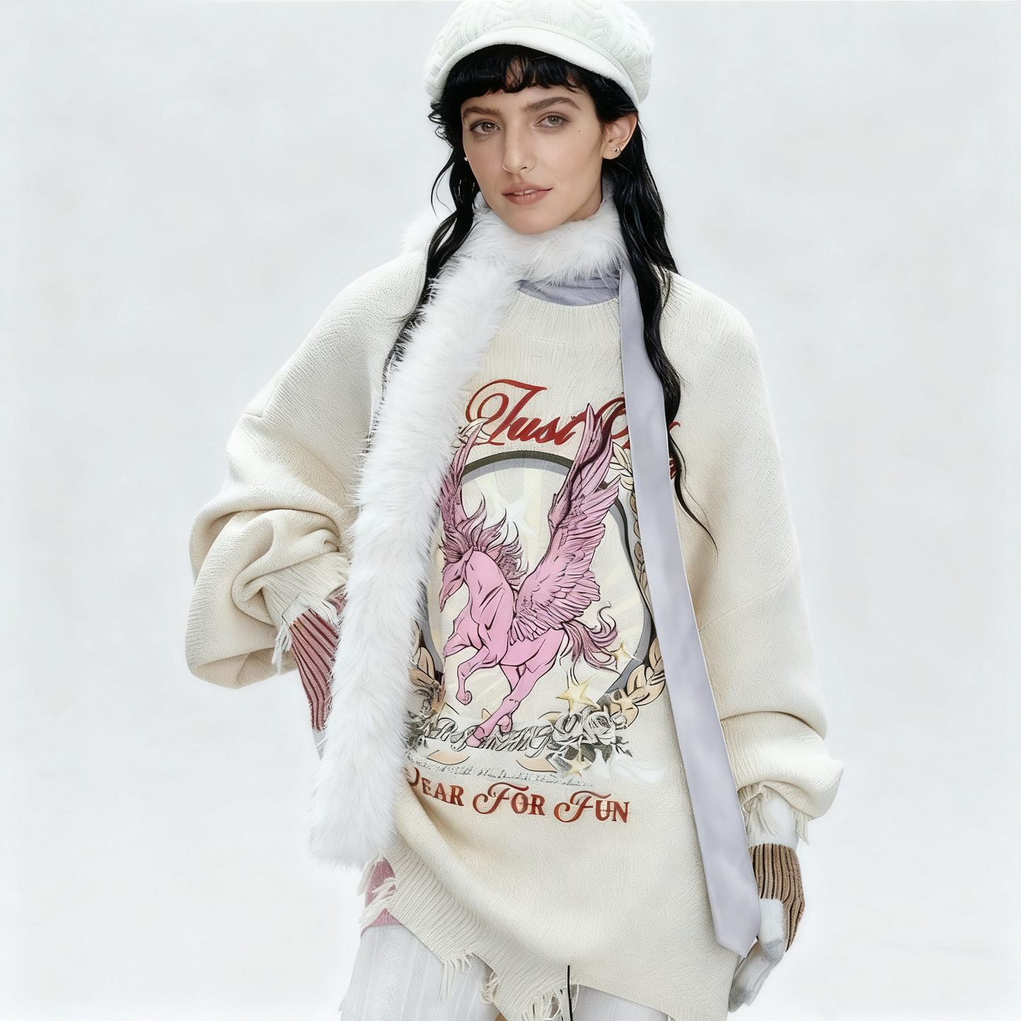 REINAREA Autumn & Winter Retro Knit Sweater Couple Outfits【012】