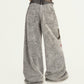 REINAREA New Spring Summer Y2K Street Loose Wide-Leg Pants Women's Casual Sweatpants