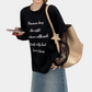 REINAREA New Spring Summer Fake Two-Piece Lace Splicing Long Sleeve T-Shirt