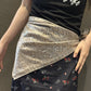 REINAREA Python-Print Small Square Scarf for Women Headwrap & Midi Skirt Decor Accessory【055】