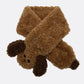 REINAREA Women's Cute Puppy Plush Scarf Cozy Winter Warm Neck Warmer