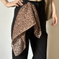 REINAREA Women’s Silk-Cotton Small Square Scarf Stylish & Elegant Decorative Headwrap, Hair Scarf & Neck Scarf【056】
