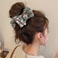 REINAREA Women’s Gradient Woolen Bow Bun Claw Clip Back-of-Head Hair Updo Tool & Hair Accessory【062】