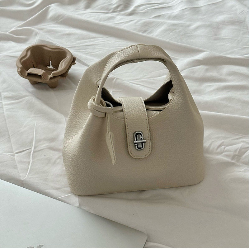 REINAREA Women's Commuter Bucket Bag - Lock Handheld Crossbody Mother and Baby Bag