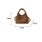 REINAREA Women's Commuter Bucket Bag - Lock Handheld Crossbody Mother and Baby Bag