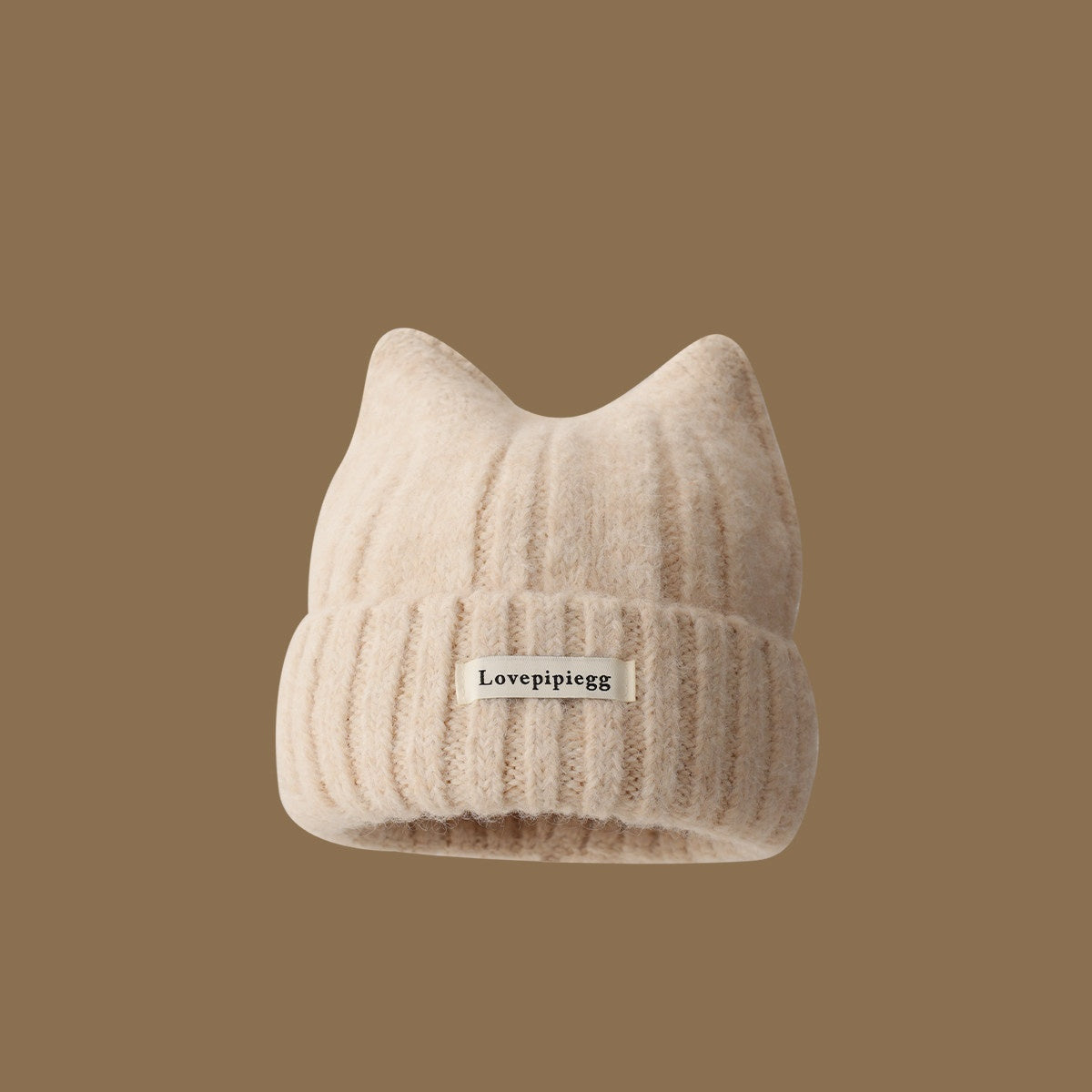 REINAREA Women's Cute Cat Ear Beanie Warm Knitted Winter Hat