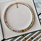 REINAREA Women’s Natural Pearl & Rainbow Stone Dopamine Beaded Necklace - Autumn & Winter Clavicle & Sweater Chain【059】