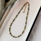 REINAREA Women’s Natural Pearl & Rainbow Stone Dopamine Beaded Necklace - Autumn & Winter Clavicle & Sweater Chain【059】