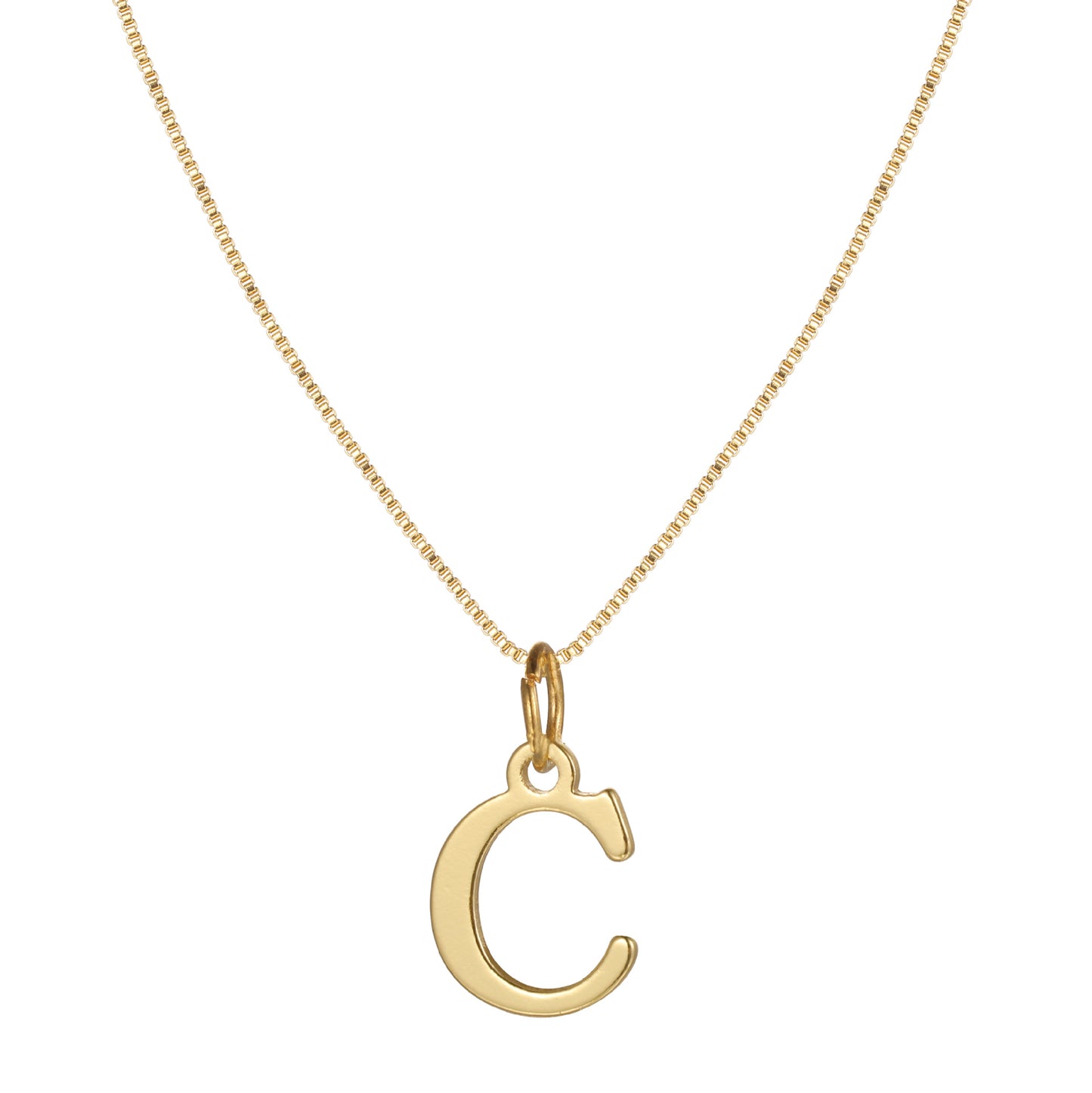 14k Gold Plated A-Z Letter Necklace Pendant for Women, Cute Personalized Jewelry, Non-Fading & Hypoallergenic, Perfect for Teens & Young Girls