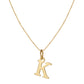 14k Gold Plated A-Z Letter Necklace Pendant for Women, Cute Personalized Jewelry, Non-Fading & Hypoallergenic, Perfect for Teens & Young Girls