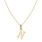 14k Gold Plated A-Z Letter Necklace Pendant for Women, Cute Personalized Jewelry, Non-Fading & Hypoallergenic, Perfect for Teens & Young Girls