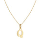 14k Gold Plated A-Z Letter Necklace Pendant for Women, Cute Personalized Jewelry, Non-Fading & Hypoallergenic, Perfect for Teens & Young Girls
