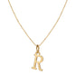 14k Gold Plated A-Z Letter Necklace Pendant for Women, Cute Personalized Jewelry, Non-Fading & Hypoallergenic, Perfect for Teens & Young Girls