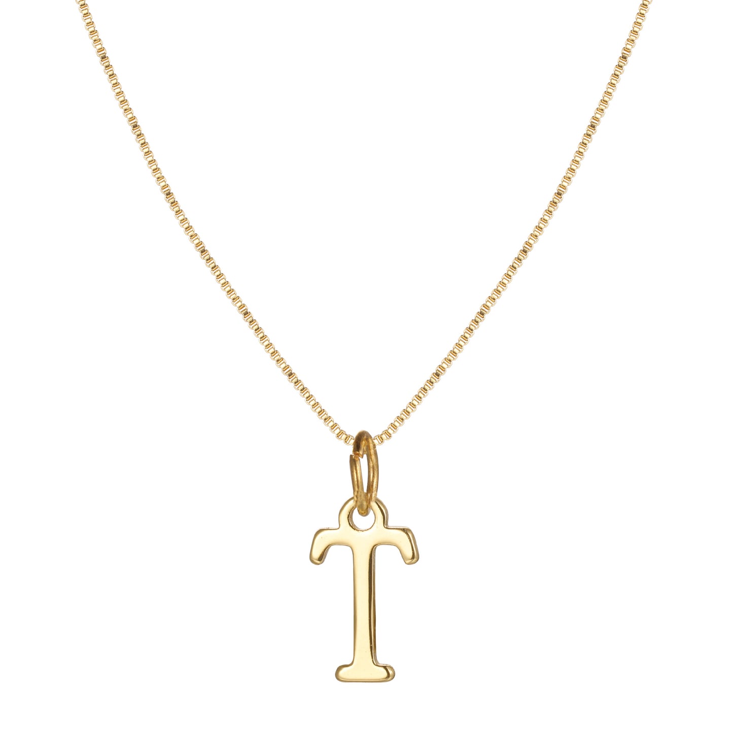 14k Gold Plated A-Z Letter Necklace Pendant for Women, Cute Personalized Jewelry, Non-Fading & Hypoallergenic, Perfect for Teens & Young Girls