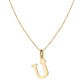 14k Gold Plated A-Z Letter Necklace Pendant for Women, Cute Personalized Jewelry, Non-Fading & Hypoallergenic, Perfect for Teens & Young Girls