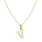 14k Gold Plated A-Z Letter Necklace Pendant for Women, Cute Personalized Jewelry, Non-Fading & Hypoallergenic, Perfect for Teens & Young Girls