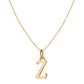 14k Gold Plated A-Z Letter Necklace Pendant for Women, Cute Personalized Jewelry, Non-Fading & Hypoallergenic, Perfect for Teens & Young Girls