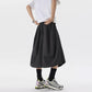 REINAREA | High Street Vibe Wide Leg Cropped Shorts | Vintage American Outdoor Summer 7/8 Length Pants