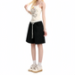 REINAREA | Women's Vintage Striped Wide-Leg Suit Shorts | High Waist Straight Leg 2026 Summer Casual Pants