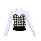 Light The Way Ruffled Blouse