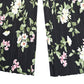Floral Casual Mid Waist Wide Leg Pants