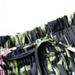 Floral Casual Mid Waist Wide Leg Pants