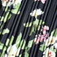 Floral Casual Mid Waist Wide Leg Pants