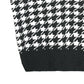 V-Neck Houndstooth Vest Without Undershirt