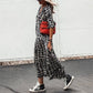 Leopard Print V-Neck Summer Dress